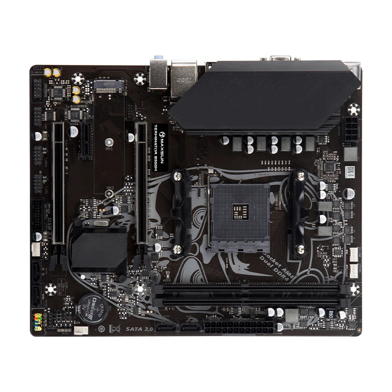 Placa Mãe MAXSUN B550 para Processadores AMD Ryzen - Micro-ATX