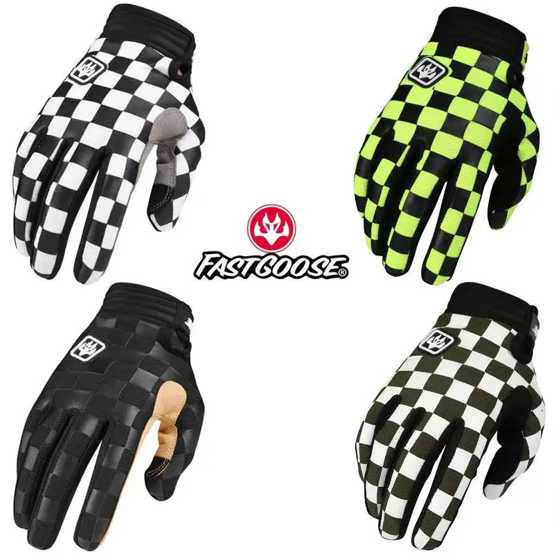 Luvas de Motocross Para Tela Sensível ao Toque - Estilo Rápido, Ideais para Ciclismo e Esportes Off Road