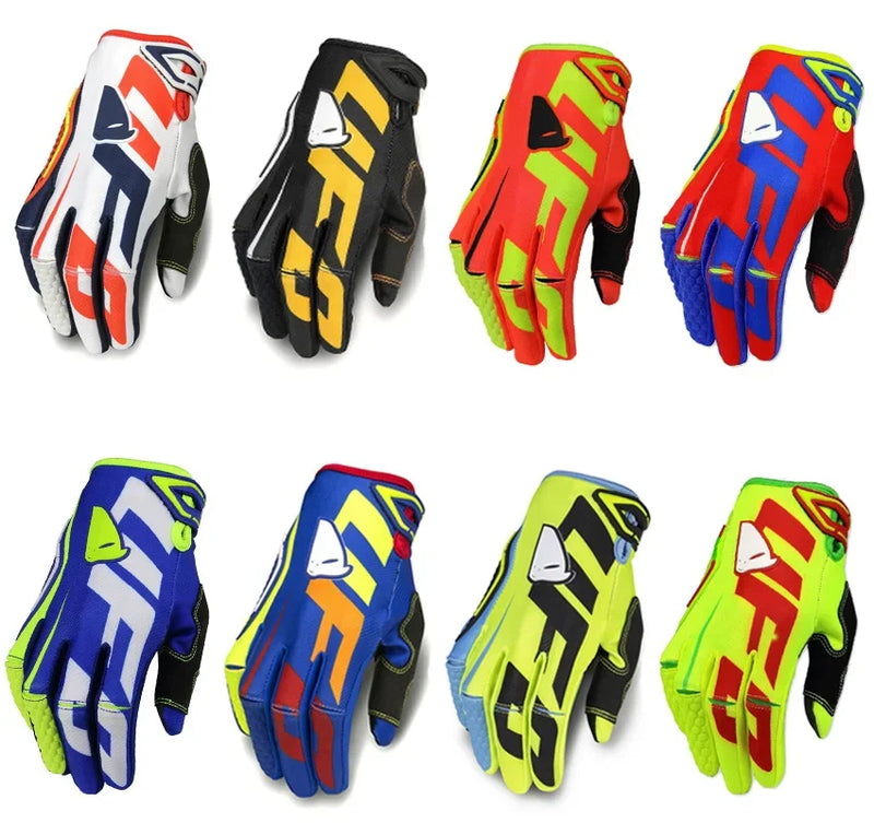 Luvas de Motocross BLAZE ENDURO GP AIR SE 2024 - Dedos Inteiros, Ideais para Corrida de Motocicleta e Ciclismo